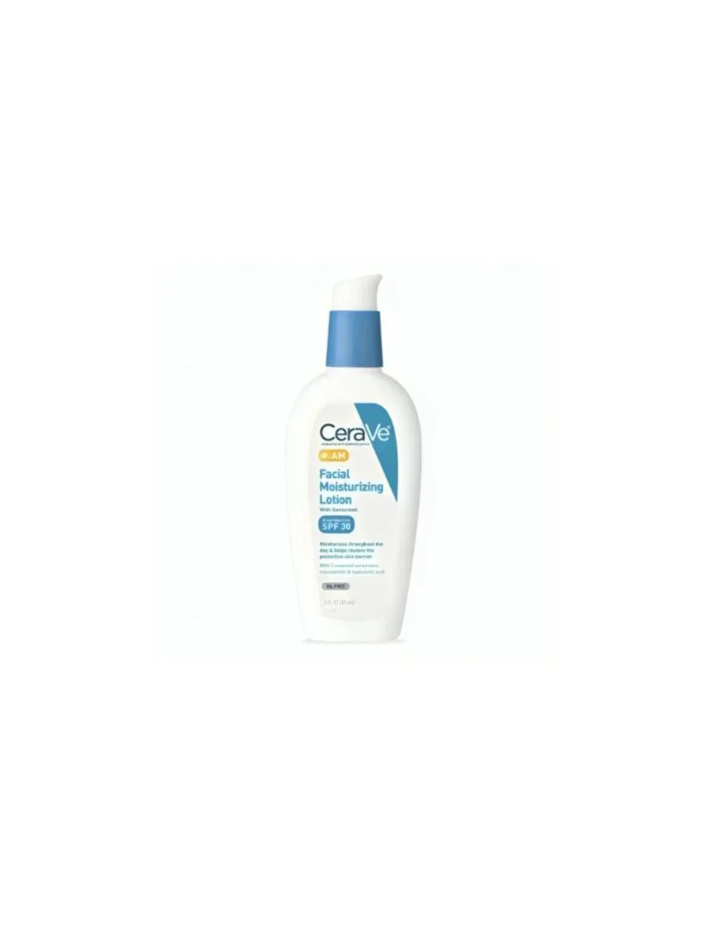 CeraVe AM Facial Moisturizing Lotion with Sunscreen - SPF 30, 3 Oz - New In Box